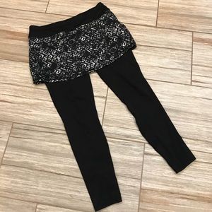 Athleta 2 in 1 Leggings